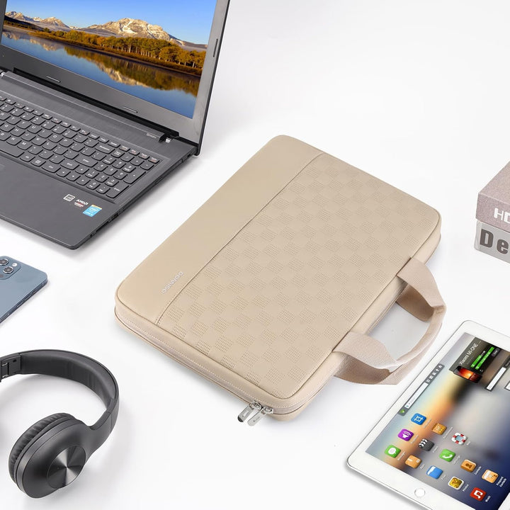 DOMISO laptoptasche 17 zoll,Wasserdicht Laptophülle Schutzhülle mit Griff, Laptop Sleeve Notebook PC
