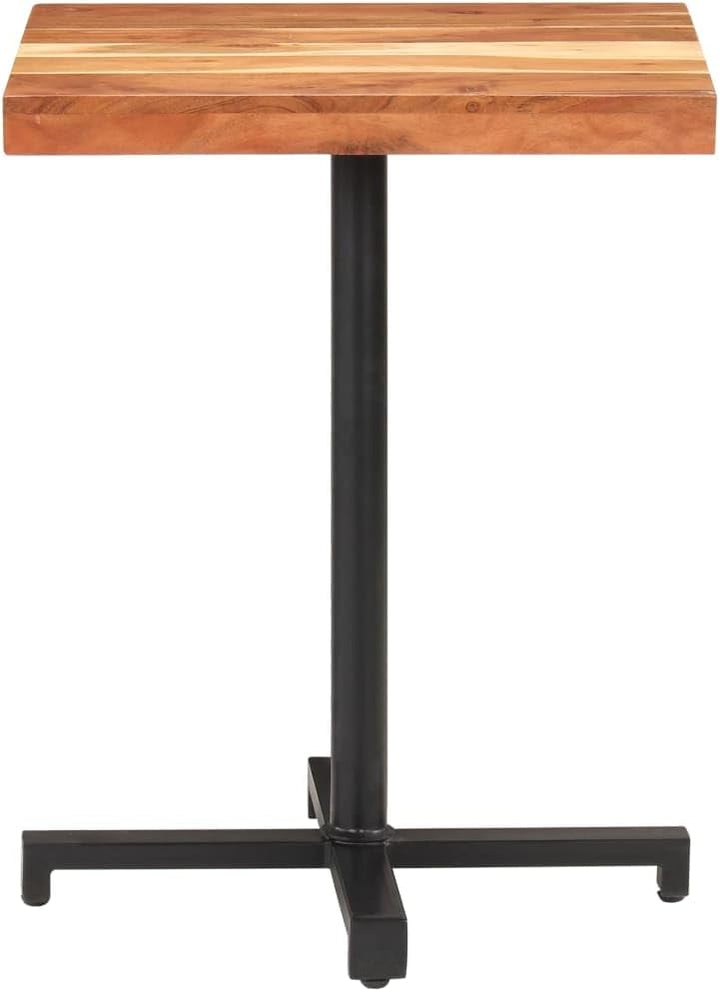 vidaXL Akazienholz Massiv Bistrotisch Esstisch Stehtisch Bartisch Tisch Esszimmertisch Küchentisch T