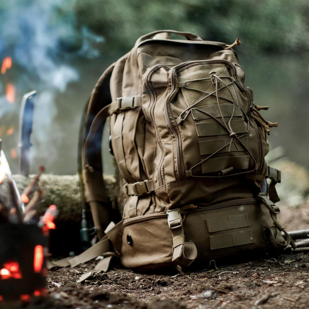 Mardingtop 28L Rucksack Taktischer Rucksack Wanderrucksack Trekkingrucksack Angelrucksack für Surviv