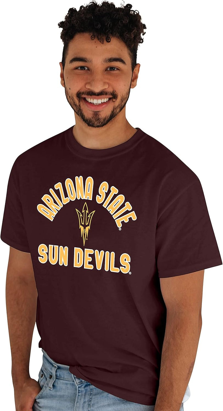 Blue 84 Herren-T-Shirt, Team-Farbe Arizona State Sun Devils L, Arizona State Sun Devils L