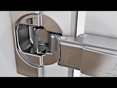 Blum BLUMOTION Scharniere mit sanftem Schliessmechanismus, 110 Grad, selbstschliessend, rahmenlos, m