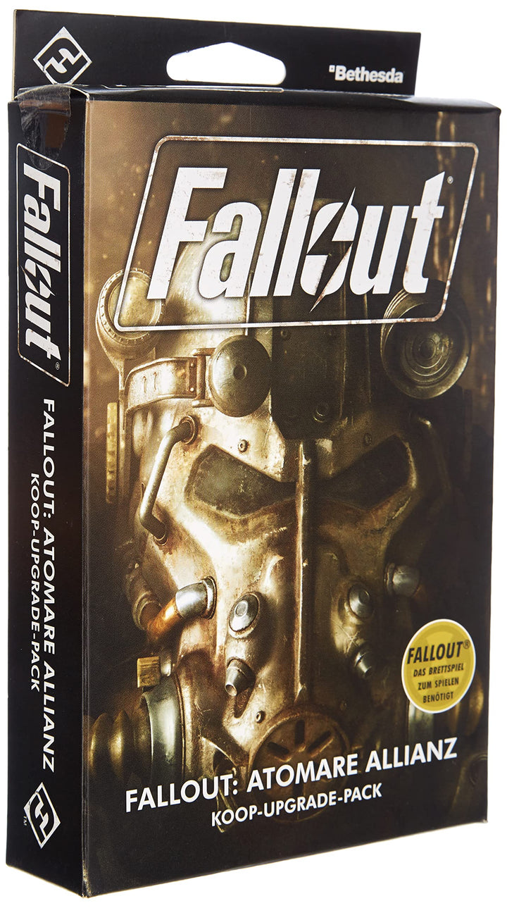 Fantasy Flight Games, Fallout – Atomare Allianz, Erweiterung, Expertenspiel, Strategiespiel, 1-4 Spi