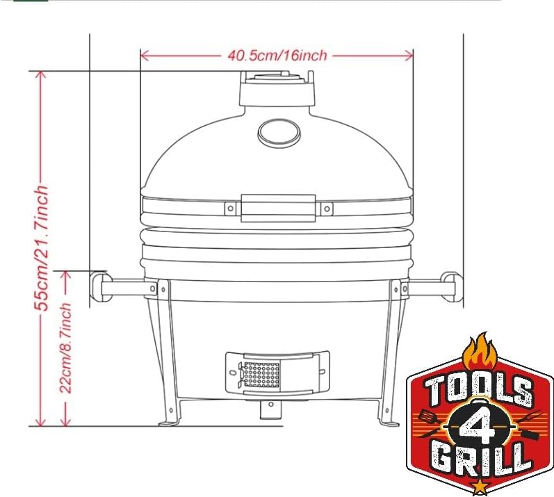 fahrbares kamado gestell