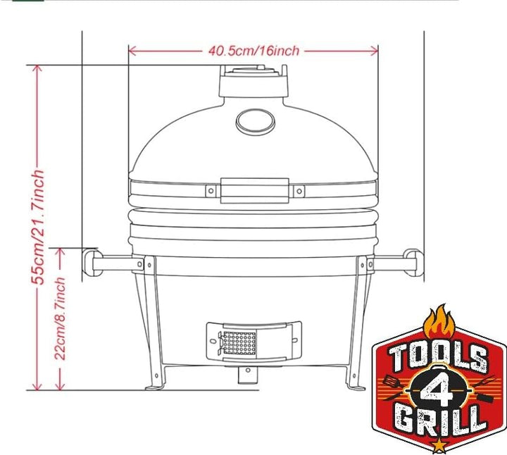 fahrbares kamado gestell