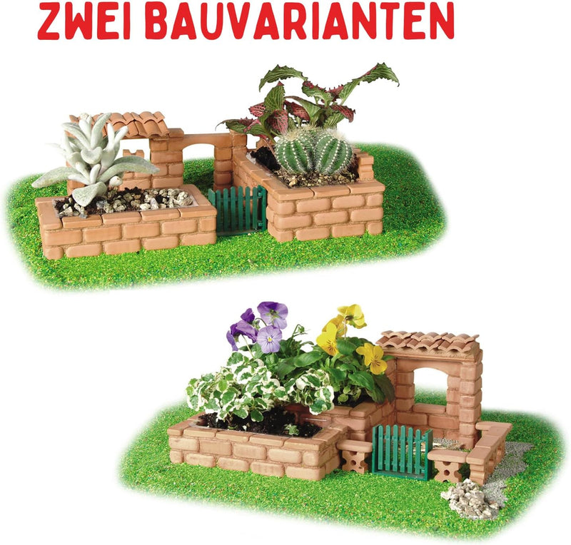 Teifoc 9010 Steinbaukästen-TEI 9010-Kleiner Garten, Multi Color