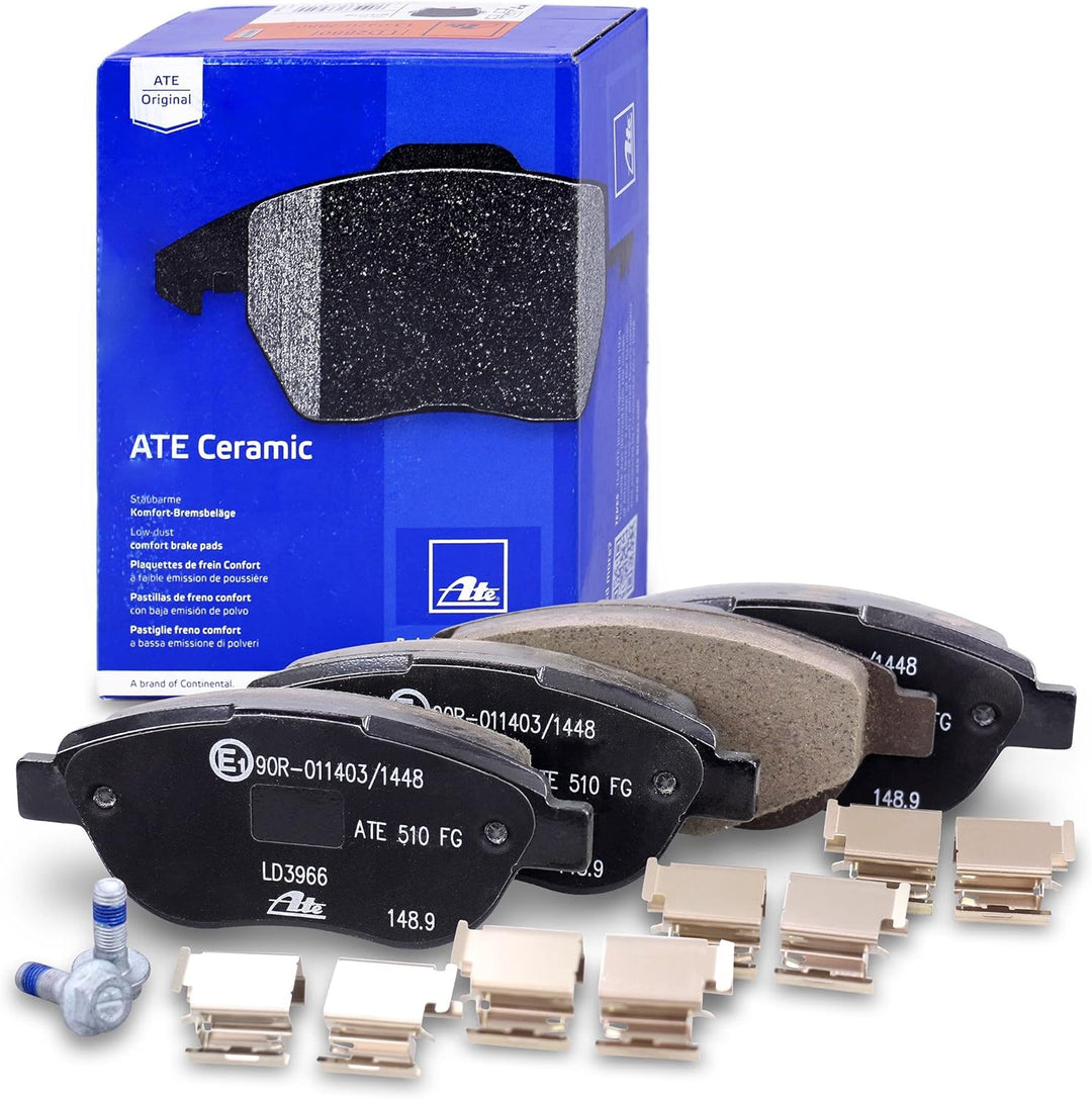 ATE 13.0470-3966.2 Bremsbelagsatz, Scheibenbremse