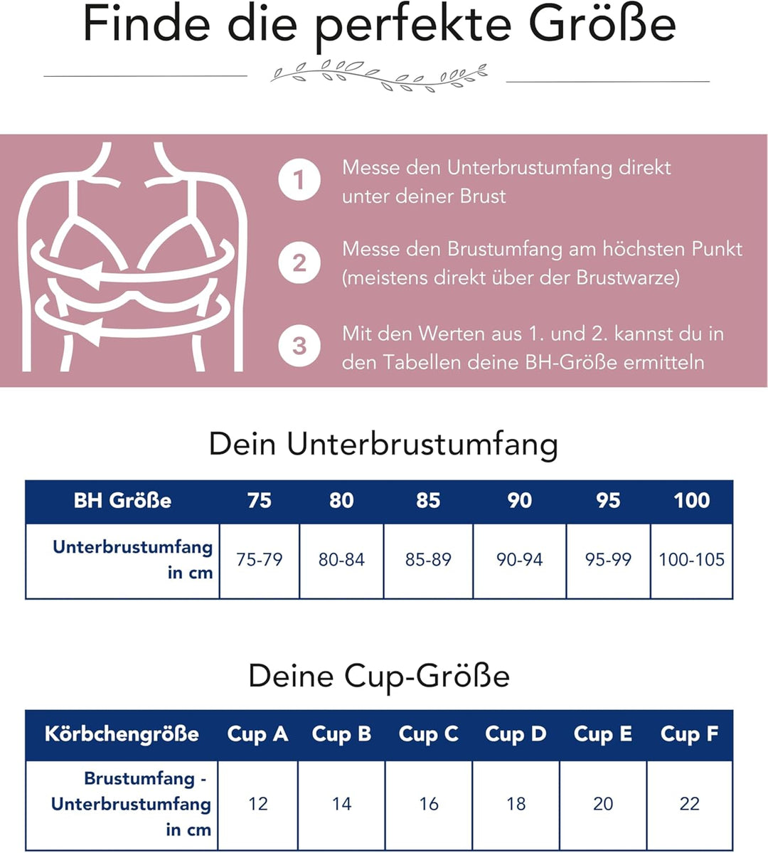 Susa Damen Dirndl BH 70F Schwarz, 70F Schwarz
