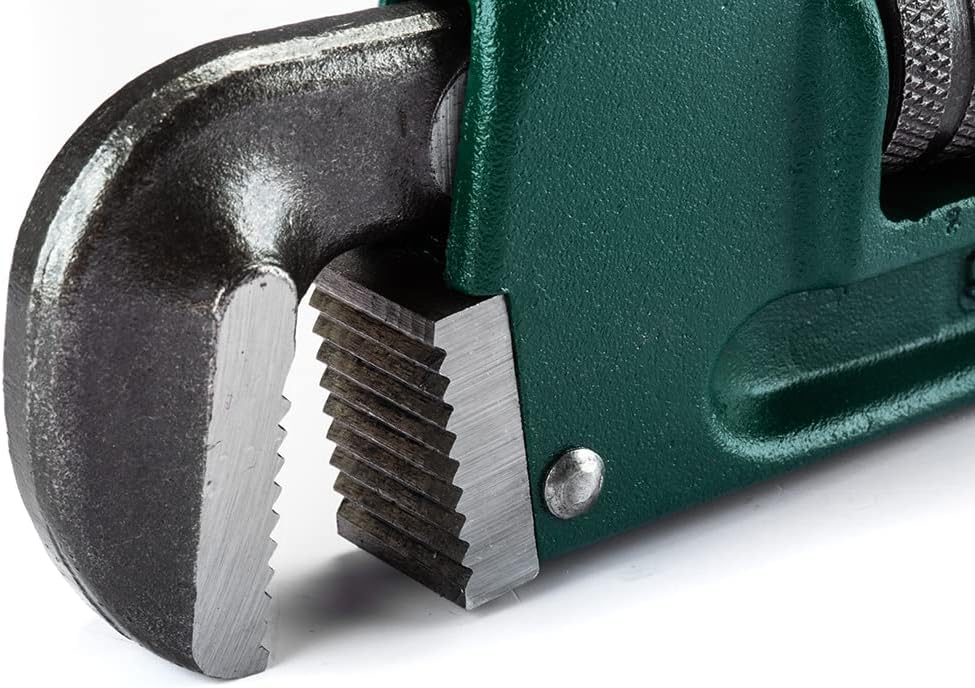 SATA ST70815ST Robuste Rohrzange/Schraubenschlüssel, 356 mm, Grün