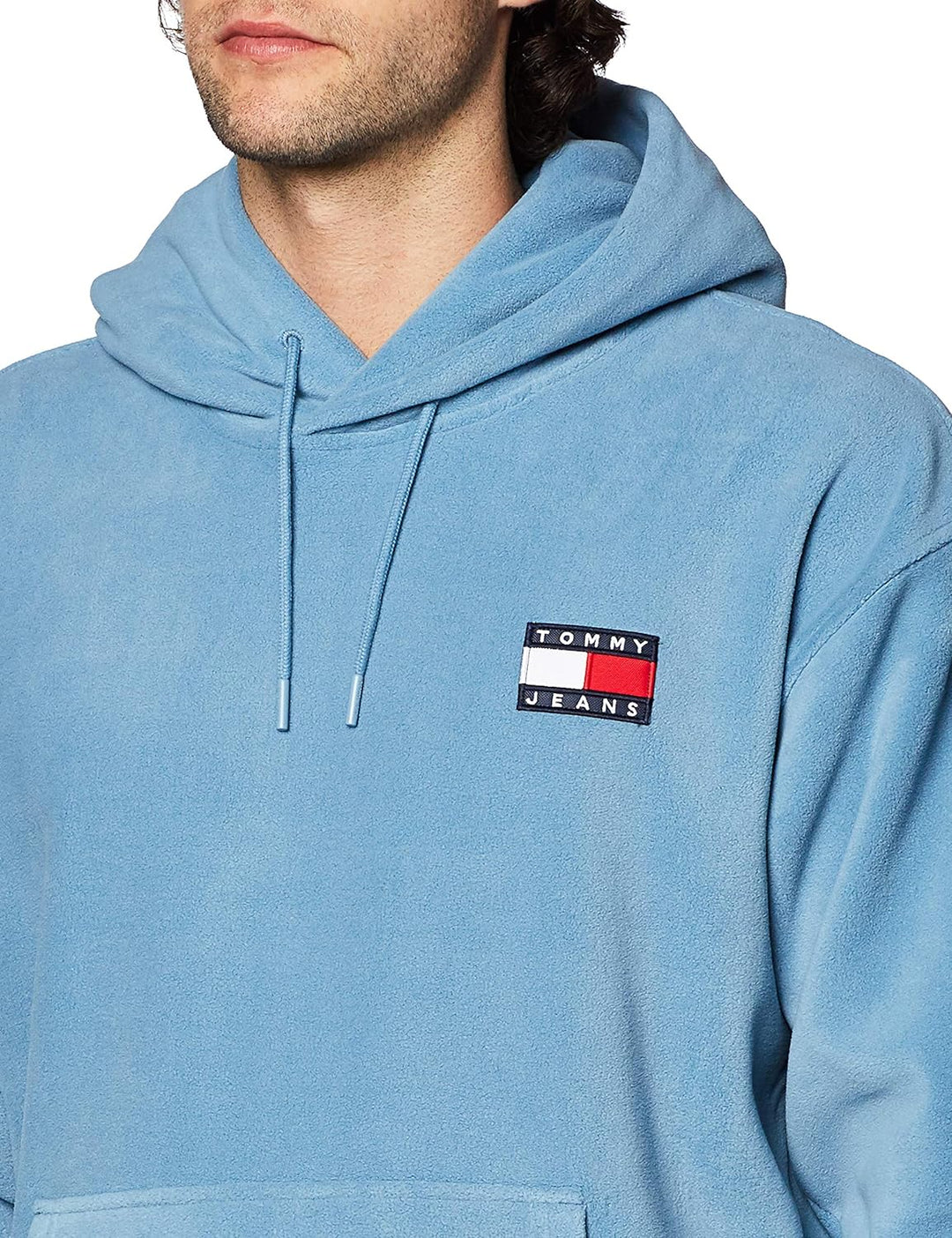Tommy Jeans Polar Fleece Badge Hoodie - S