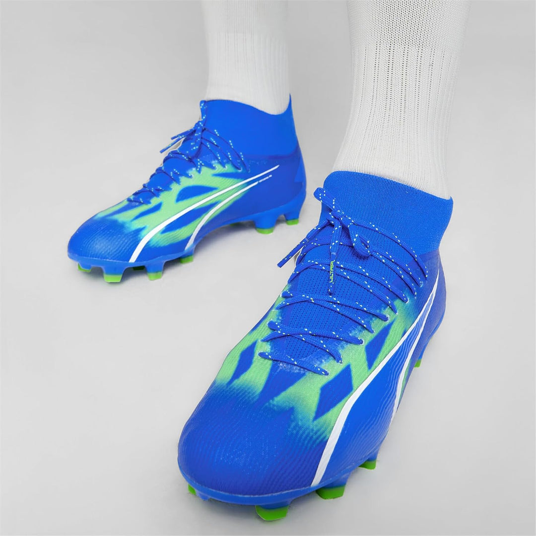 PUMA Herren Ultra Pro Fg/Ag Fussballschuh, Ultra Blue Puma White Pro Grün