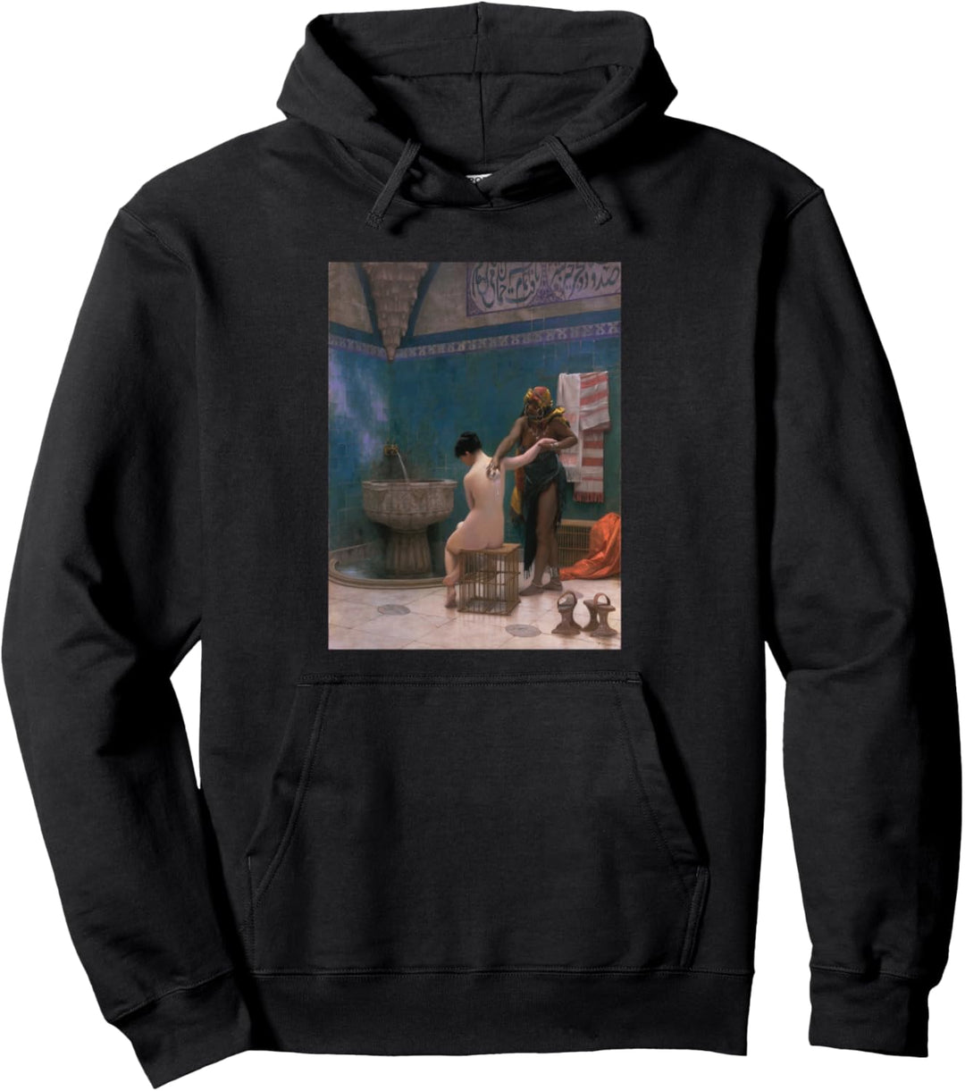 Jean-Leon Gerome 's The Bath Pullover Hoodie