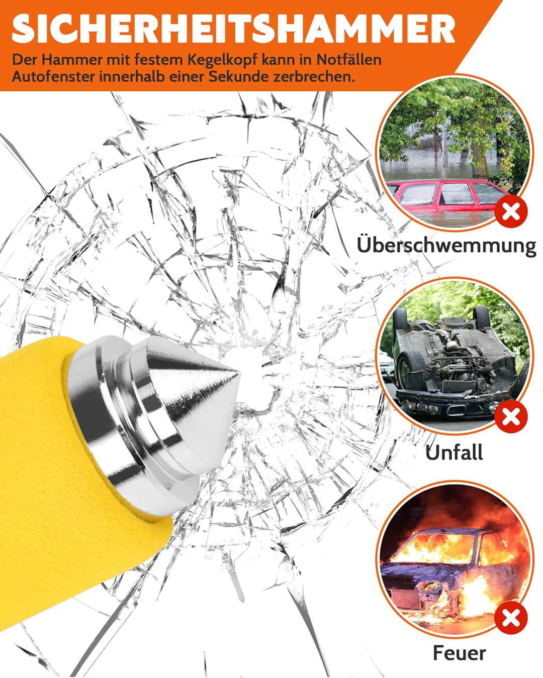 Tevlaphee Lenkradkralle, Lenkradschloss für Auto, Auto Diebstahlsicherung, Lenkradsperre Wohnmobil,