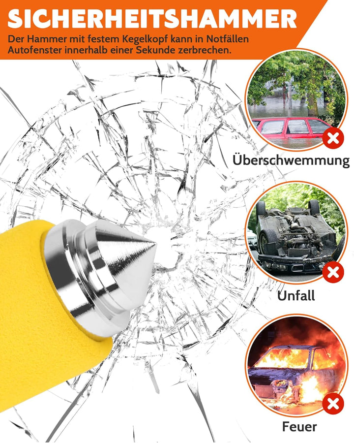 Tevlaphee Lenkradkralle, Lenkradschloss für Auto, Auto Diebstahlsicherung, Lenkradsperre Wohnmobil,
