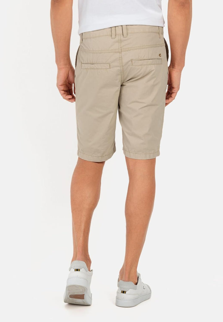 camel active Chino Shorts Aus Reiner Baumwolle - Hose 44 Beige, 44 Beige