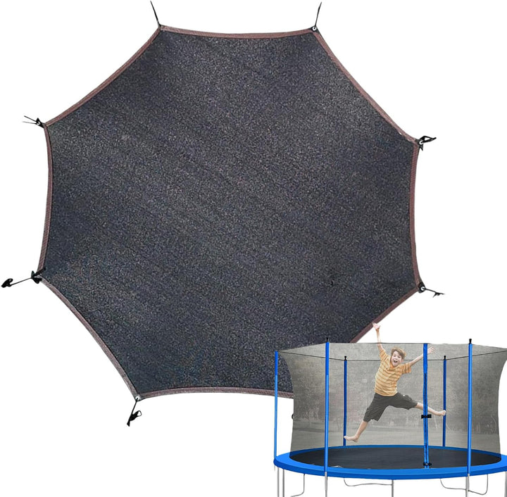 Trampolin Sonnenschutz Abdeckung - Ø 143 243 305 366 427 cm Trampolin Sonnenschutznetz, UV-Resistent
