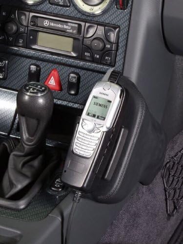 KUDA 091105 Halterung Kunstleder schwarz für Mercedes SLK (R170) ab 1996 bis 02/2004, 091105