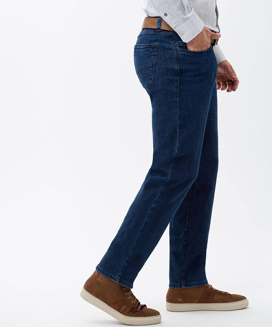 EUREX by Brax Herren Style Luke Jeans, Blau Stone