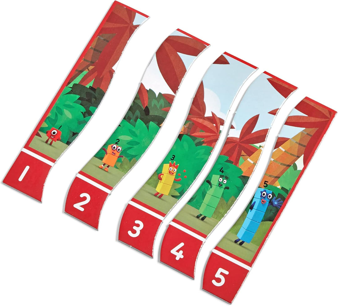 Learning Resources Numberblocks Puzzle-Set Reihenbildung, Numberblocks Puzzlespiel, Mathe-Puzzlespie