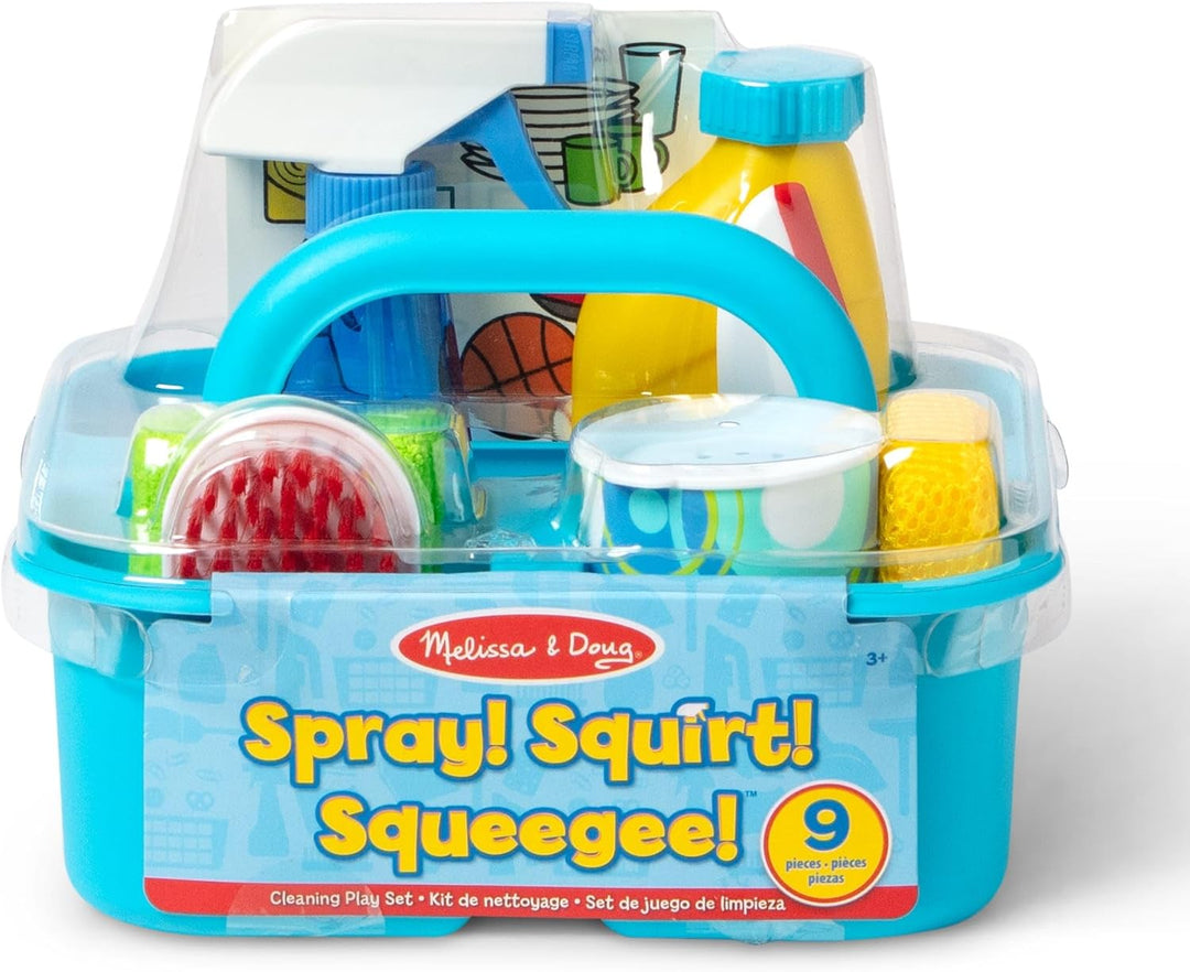 Melissa & Doug 18602 Melissa & Doug Reinigungscaddyset | Fantasiespiel | Spielsets | 3+ | Geschenk f