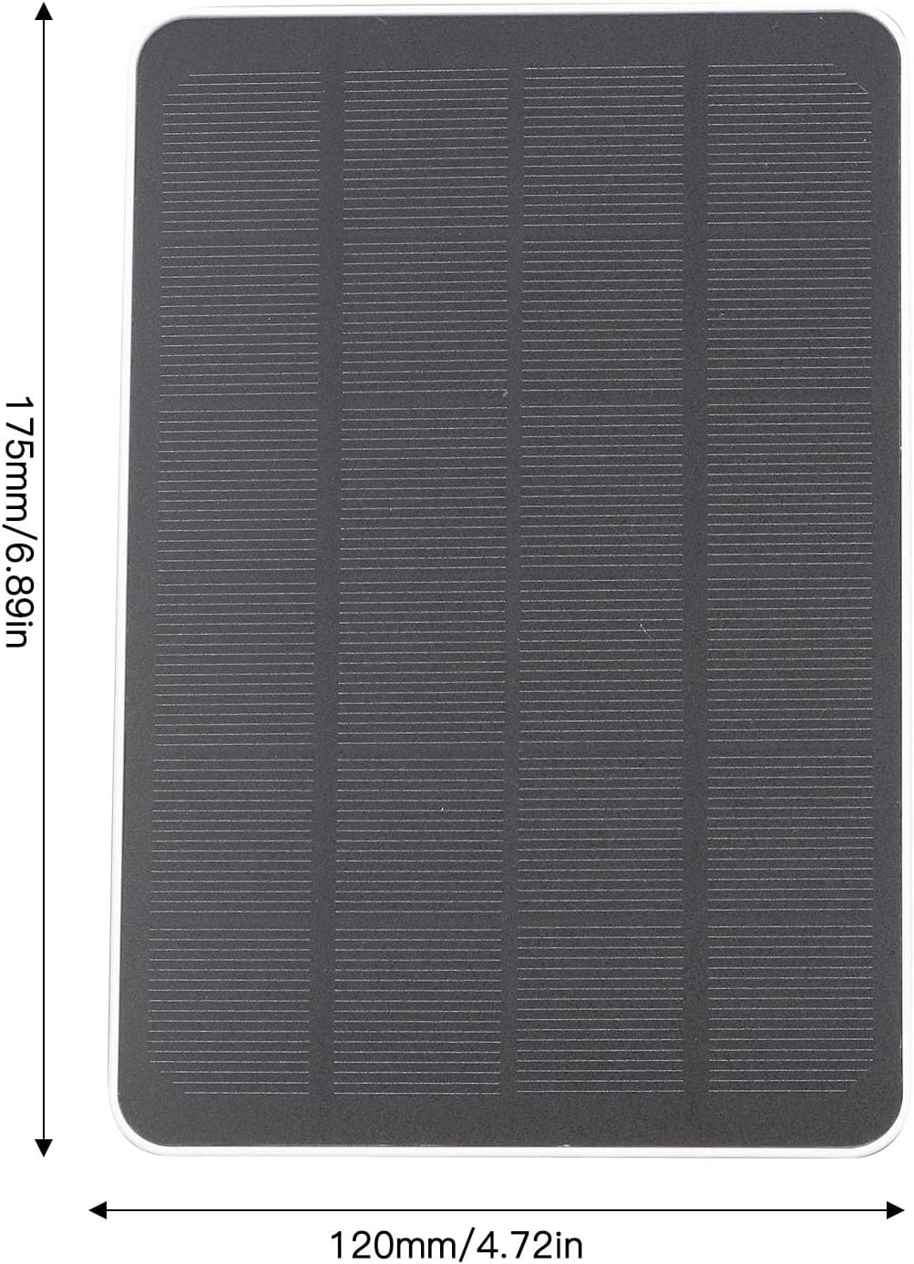 Solarpanel-Ladegerät, Kompatibel mit Pro 3/Pro 4/ Pro 5S/ Ultra/Ultra 2/ Go 2 Flutlichtkamera, 10 W