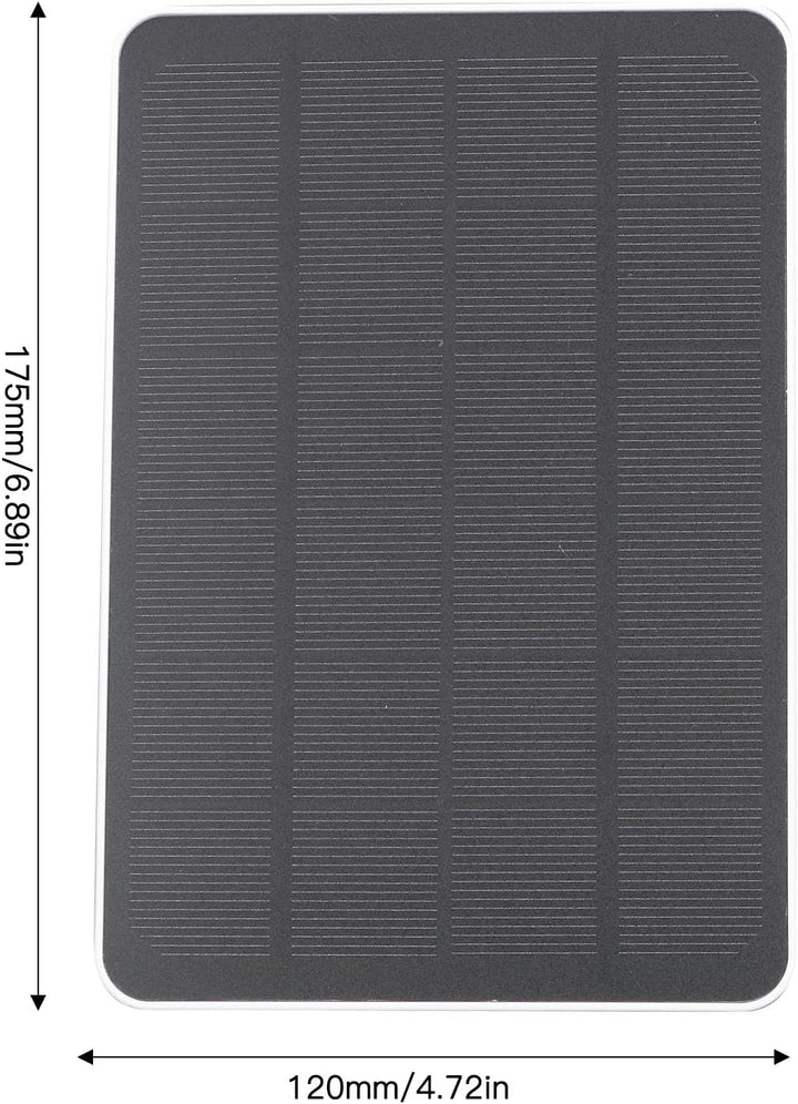 Solarpanel-Ladegerät, Kompatibel mit Pro 3/Pro 4/ Pro 5S/ Ultra/Ultra 2/ Go 2 Flutlichtkamera, 10 W