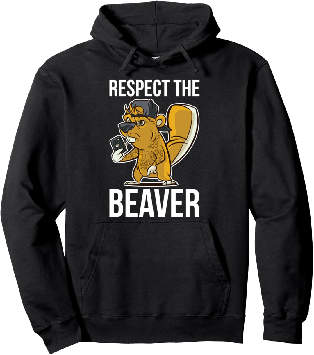 Respect The Beaver Pullover Hoodie