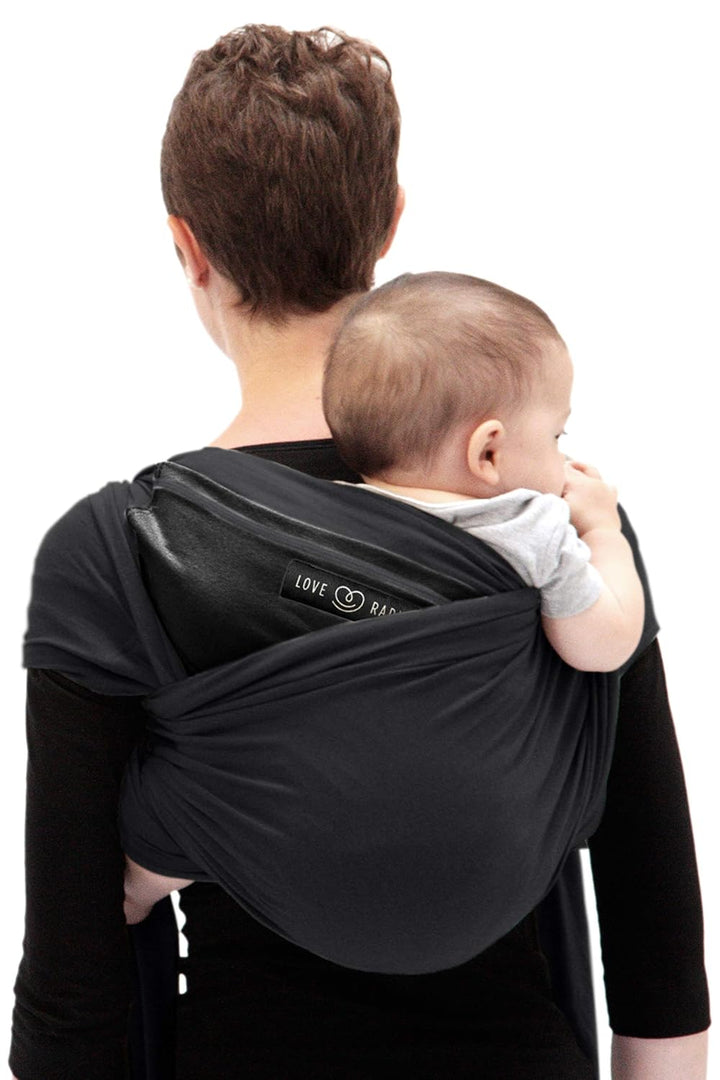 Je Porte Mon Bébé Tragetuch, Schwarz/Anthrazit Anthrazit / Schwarz, Anthrazit / Schwarz