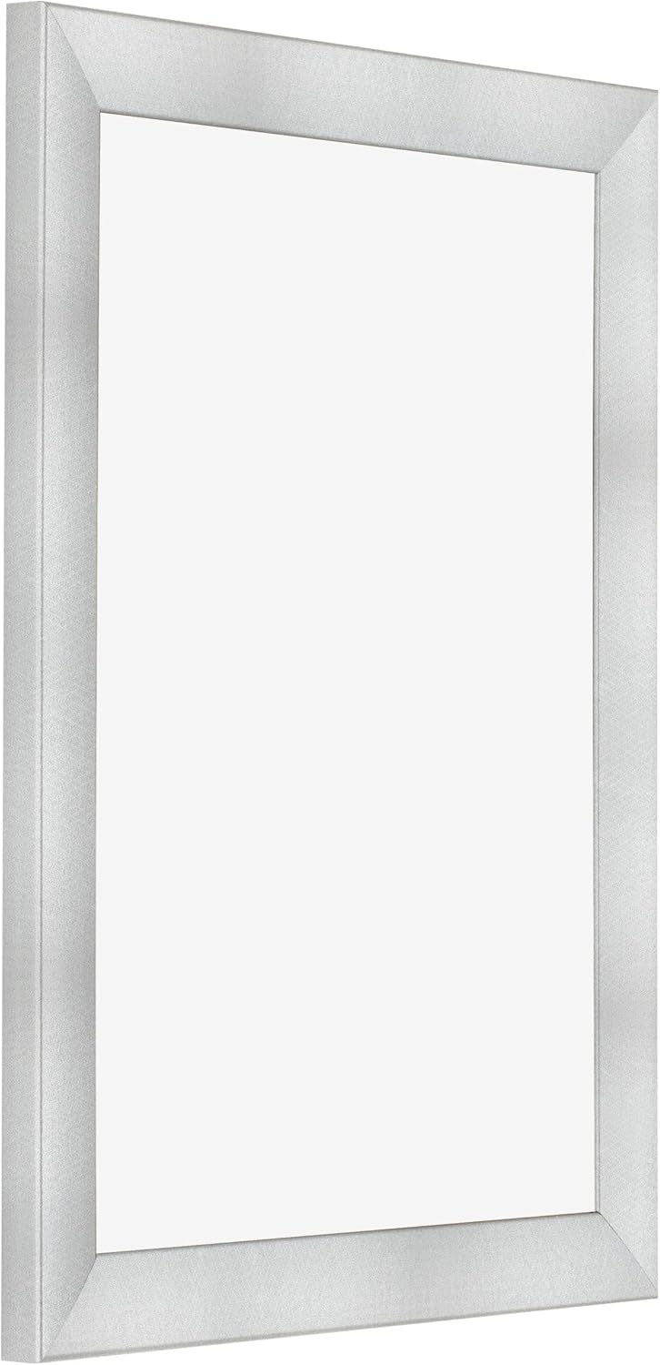 yd. Your Decoration - Bilderrahmen 75x100 cm - Aluminium Gebürstet - Bilderrahmen aus MDF mit Acrylg