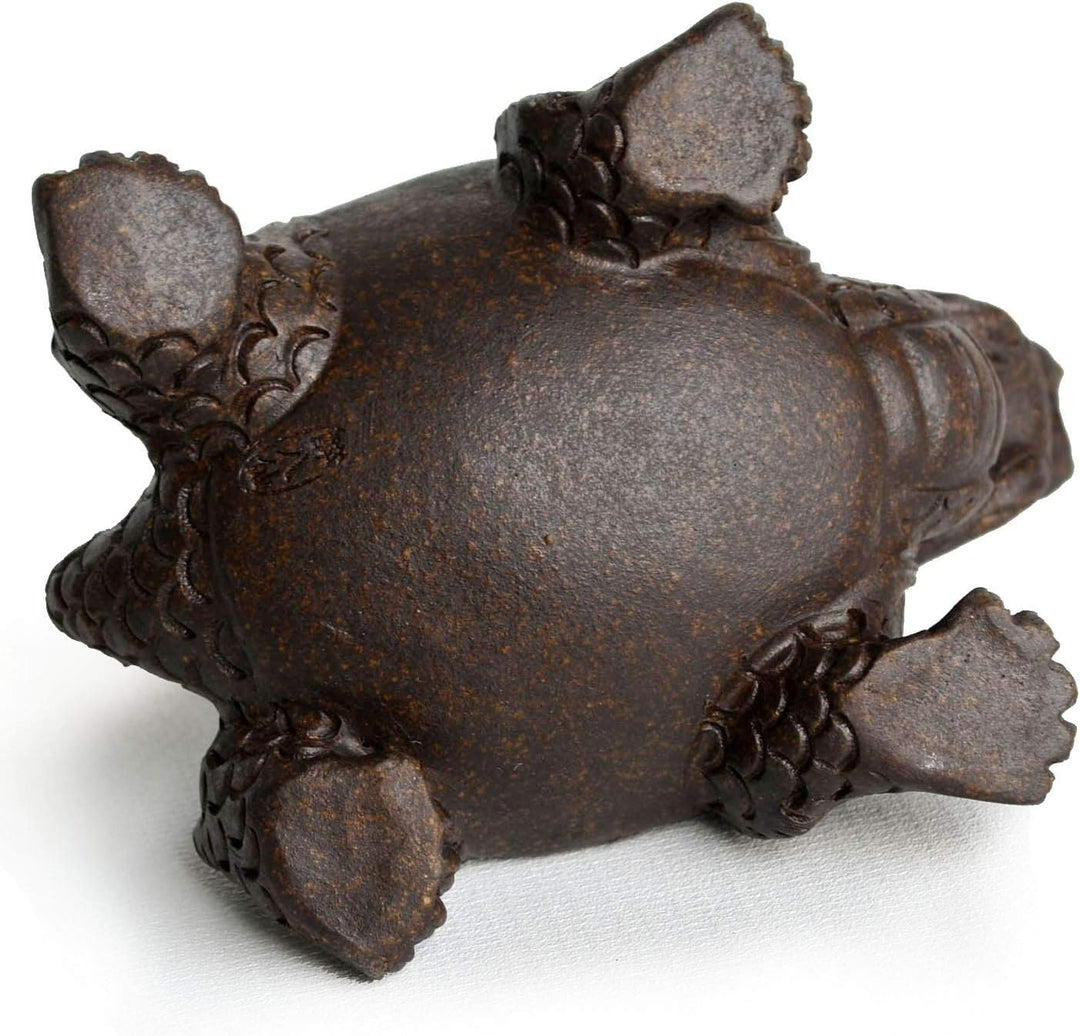 YXHUPOT Chinesische Drache Schildkröte Tee-Dekoration Haustier Zisha Ton Lucky Fengshui Home