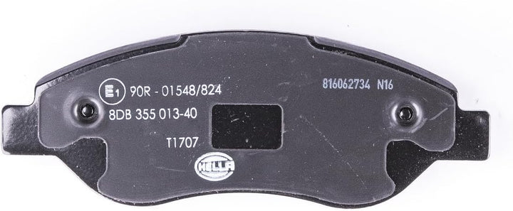 HELLA PAGID 8DB 355 013-401 Bremsbelagsatz - T1707 - Dicke/Stärke: 19mm - Bremssystem: Bosch - nicht