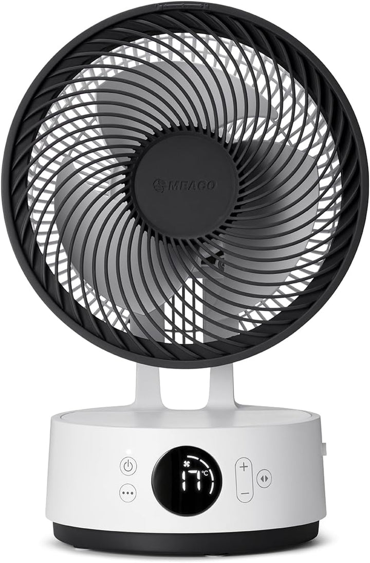 MEACO MeacoFan Sefte® 8 Ventilator mit austauschbarem, wiederaufladbarem Akku - Tragbar, Umweltfreun