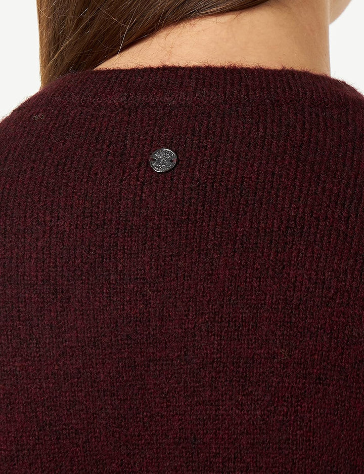 MUSTANG Damen Carla C Knot Pullover XS Decadent Chocolate 3242, XS Decadent Chocolate 3242
