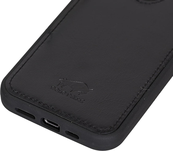 Solo Pelle Lederhülle für das iPhone 13 Pro in 6.1 Zoll Stanford Case Leder Hülle Ledertasche Backco