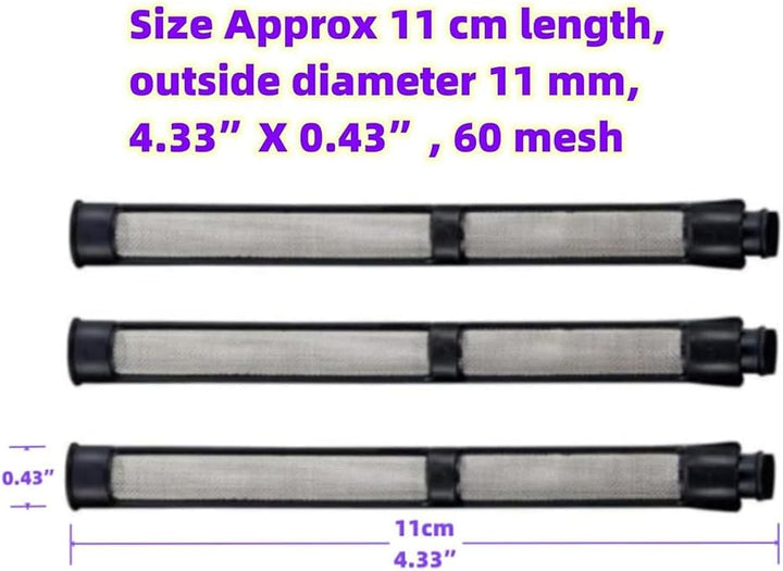 181072 287032 244067 Airless-Sprühfiltersieb-Set für 695 795 1095 1595 3900 5900 7900 Spritzgerät Er