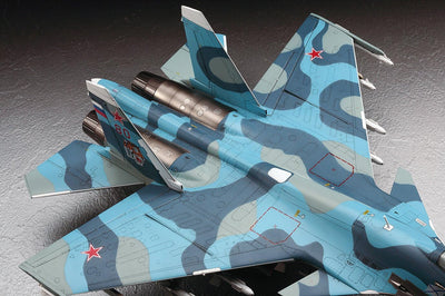 Hasegawa E35 - Su-33 Flanker D, Mittel