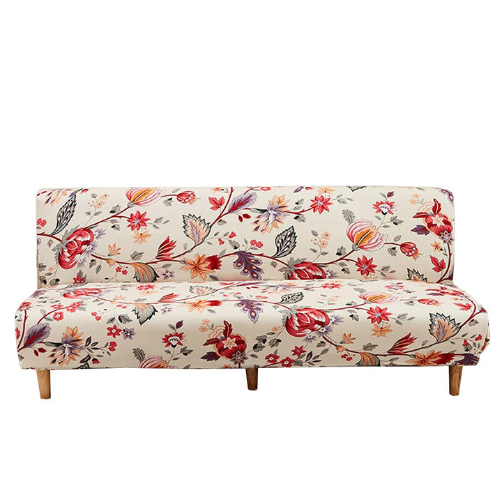 Sofabezug ohne armlehnen Stretch Armlose sofaüberwurf Sofahusse Ohne Armlehne 2 sitzer Sofa Abdeckun