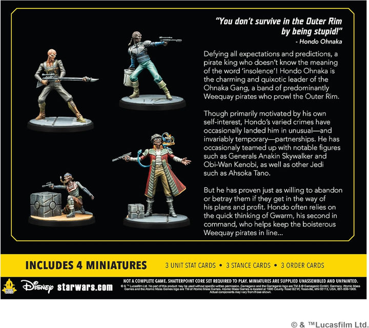 Atomic Mass Games, Star Wars: Shatterpoint – EIN gutes Geschäft, Squad-Erweiterung, Tabletop, 2 Spie