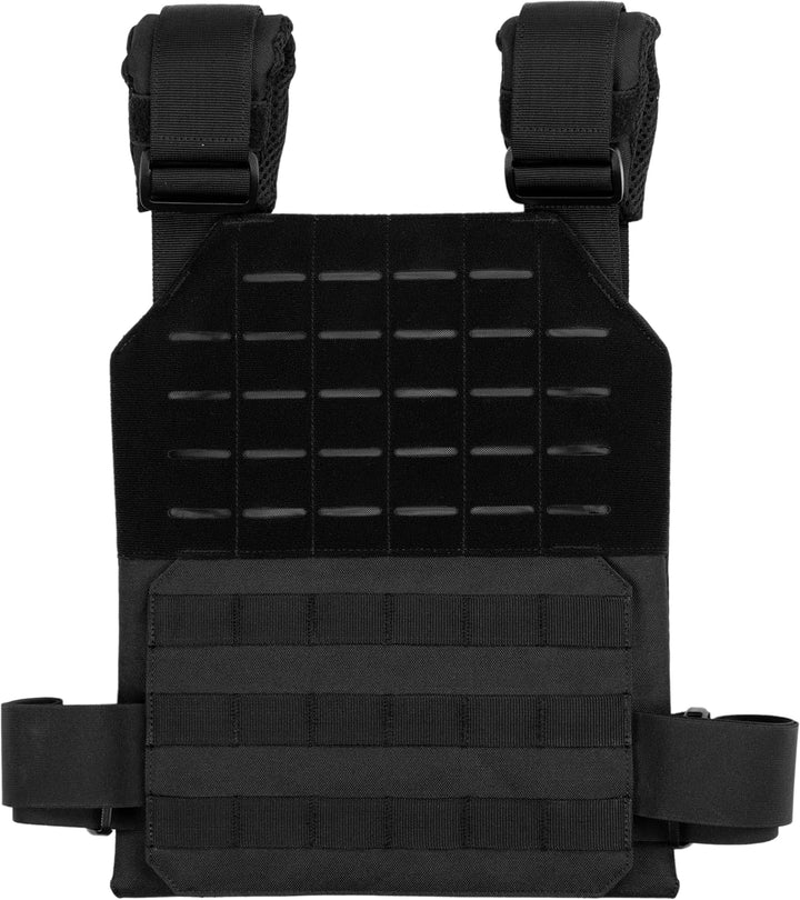 WOLF TACTICAL Einfache Gewichtsweste Schwarz, Schwarz
