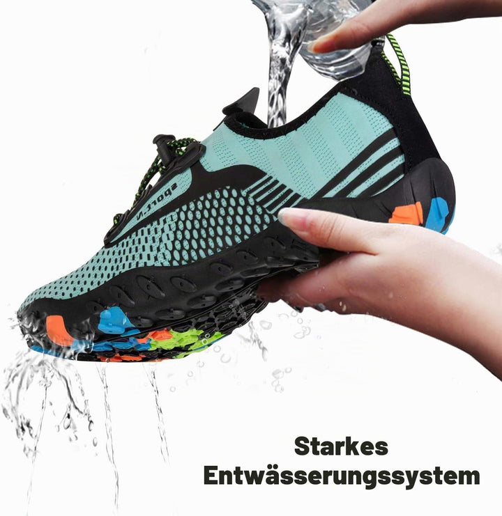 IceUnicorn Strandschuhe Badeschuhe Damen Herren Schwimmschuhe Aquaschuhe Sommer Schnell Trocknend Su