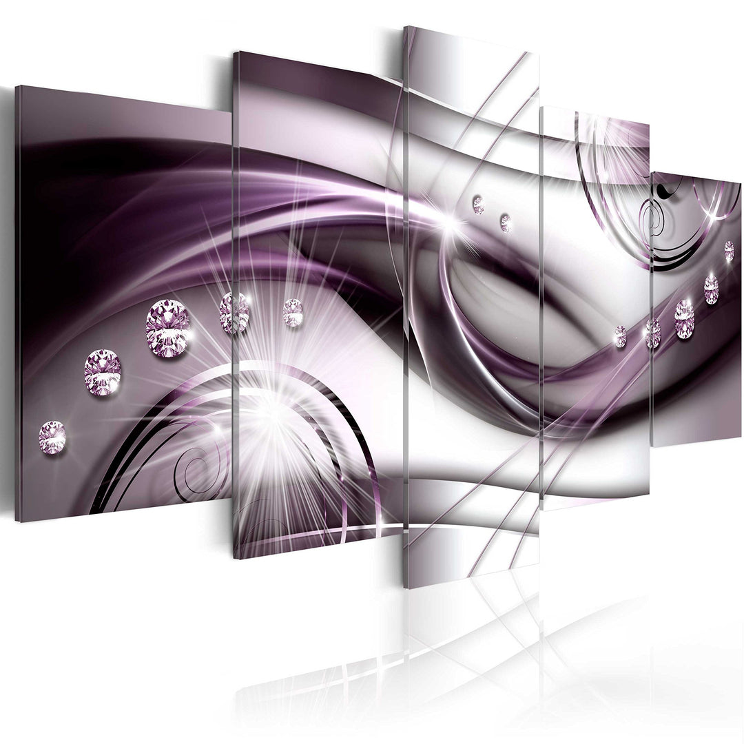 murando Acrylglasbild Abstrakt 100x50 cm 5 Teilig Wandbild auf Acryl Glas Bilder Kunstdruck Moderne