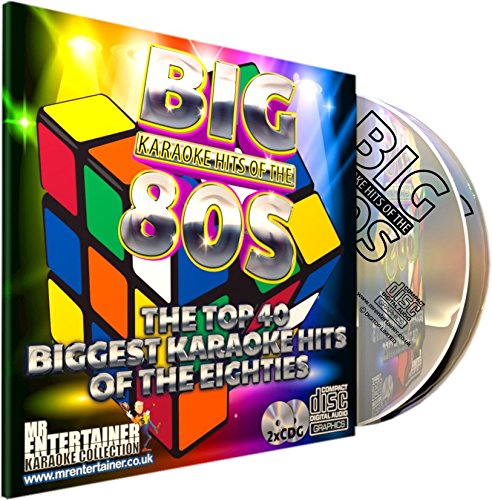 Mr Entertainer Big Karaoke Hits of The 80's (Eighties) CDG Pack. 40 besten Songs aus den Achtzigern