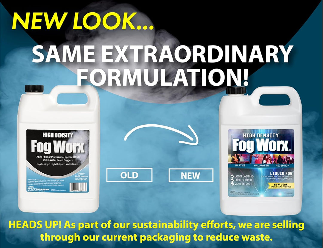 Sanco Industries Fogworx Extreme high Density Fog Juice Gallon - langlebige, hohe Leistung, geruchs-