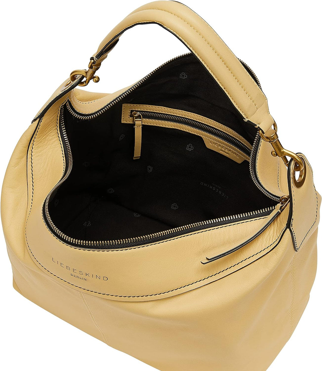 Liebeskind Damen Liza Hobo M Champagne, Champagne