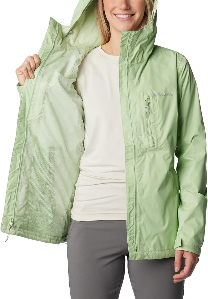 Columbia Damen Pouring Adventure 2 Jacket Wasserdicht Regenjacke (1er Pack) XS Sage Leaf, XS Sage Le