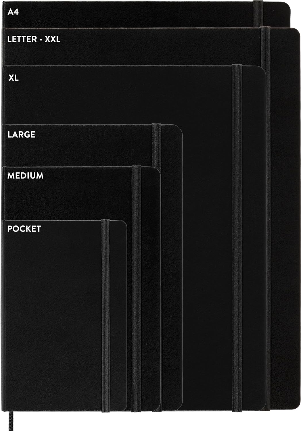 Moleskine Silk 12 Monate Planer, Wochenplaner ohne Termine, Hardcover mit Italianischer Seide von Ma