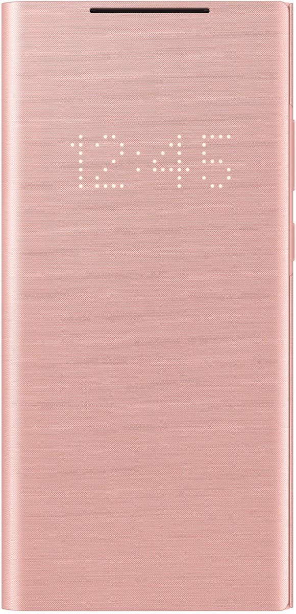 Samsung LED View Smartphone Cover EF-NN980 für Galaxy Note20 Handy-Hülle, LED-Anzeige, Kartenhalteru