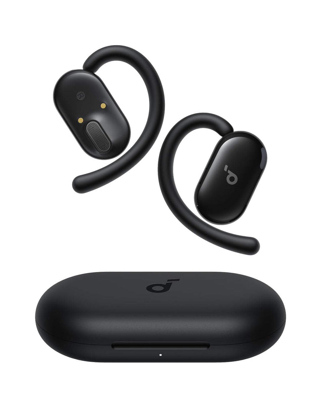 soundcore V20i von Anker Open-Ear Kopfhörer, verstellbare Ohrhaken, komfortabel, fester Halt, starke