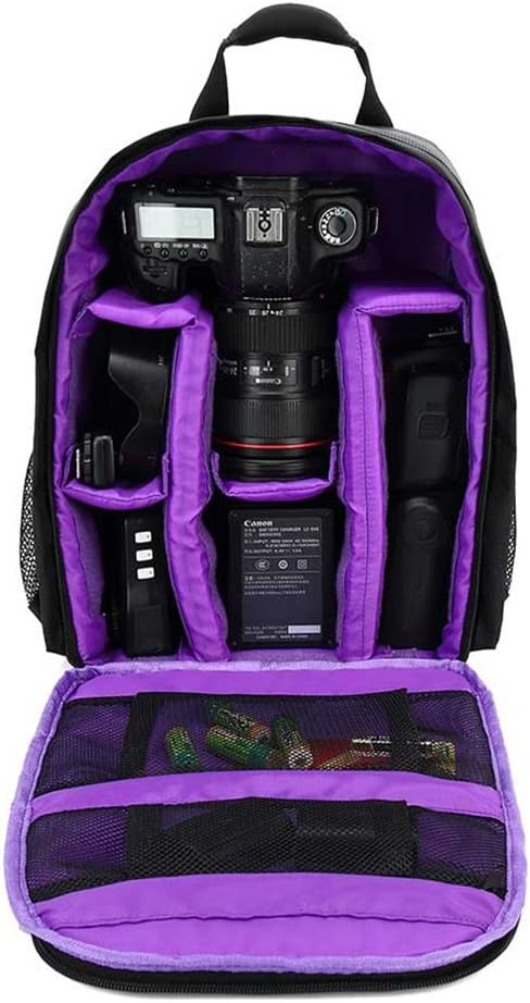 Wakects Kamera Rucksack, Fotorucksack Gross, Outdoor Kleine DSLR Digitalkamera Video Rucksack Wasser