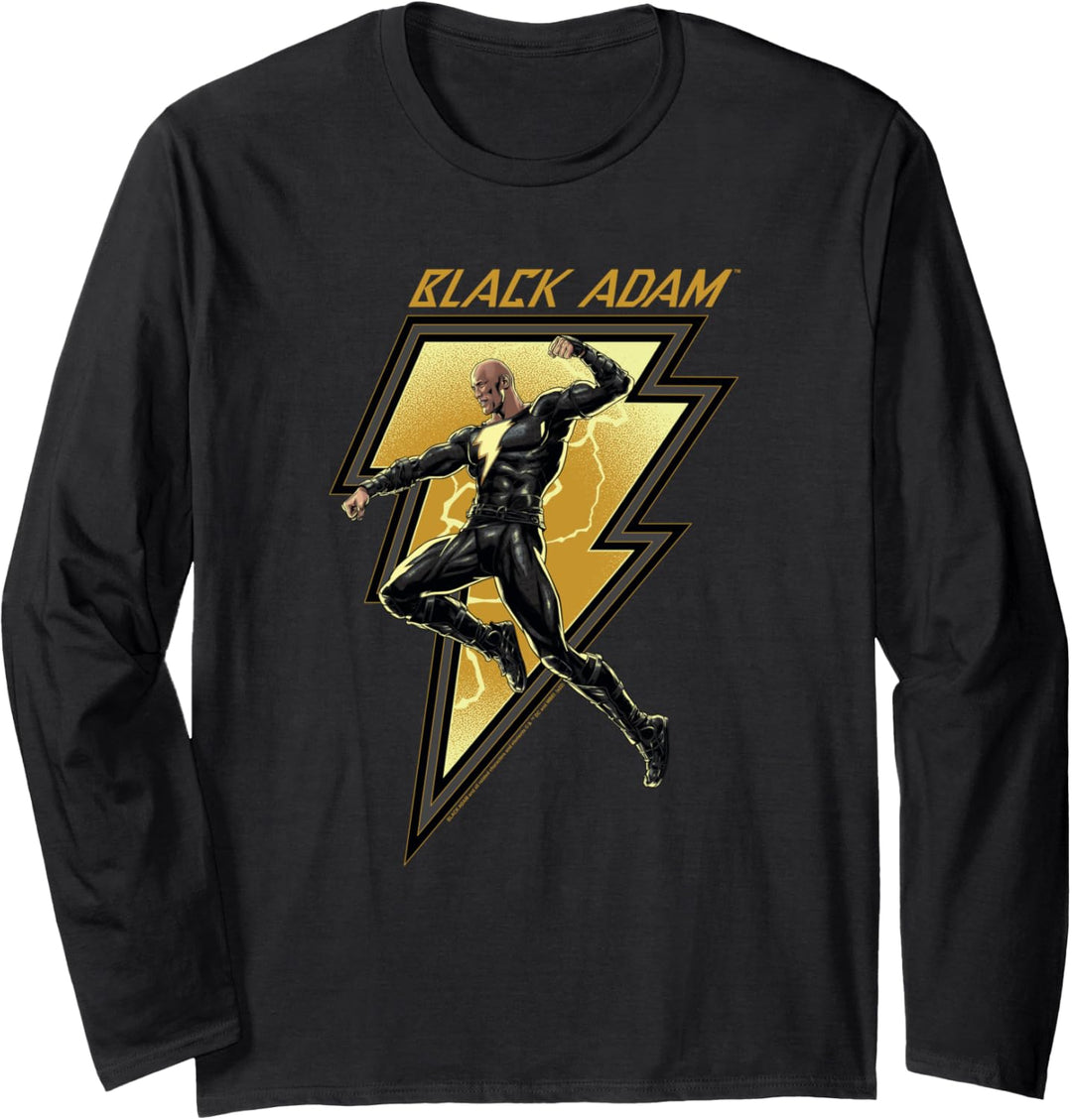 Black Adam Fists Of Justice Langarmshirt
