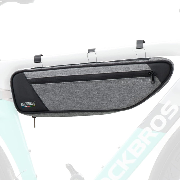 ROCKBROS Road-to-Sky Fahrrad Rahmentasche Reflektierende Wasserabweisende Fahrradtasche für Rahmen 2